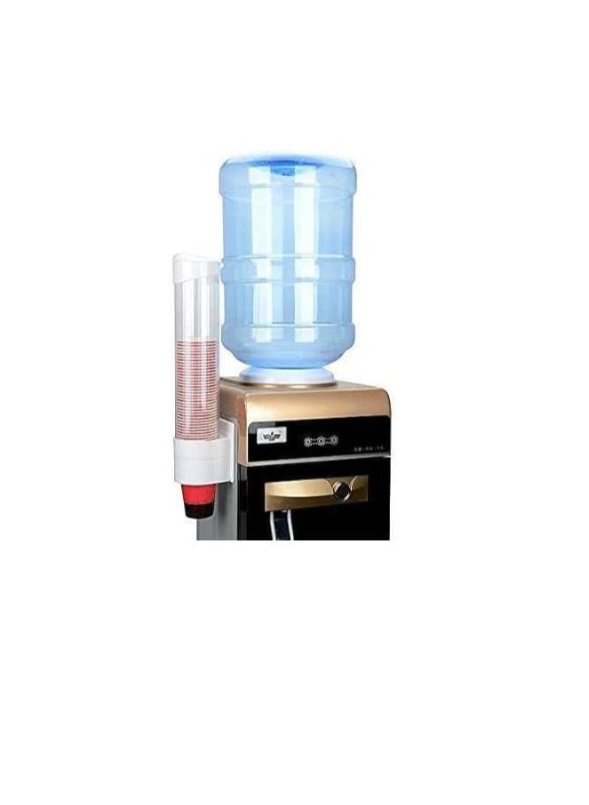 إي سي في في ECVV Cup Dispenser Fits 5oz - 7oz Cone or Flat Bottom Cups,Pull Type Paper Water Disposable Automatic Remove Cup Holder Random Color Random Color  - Image 4