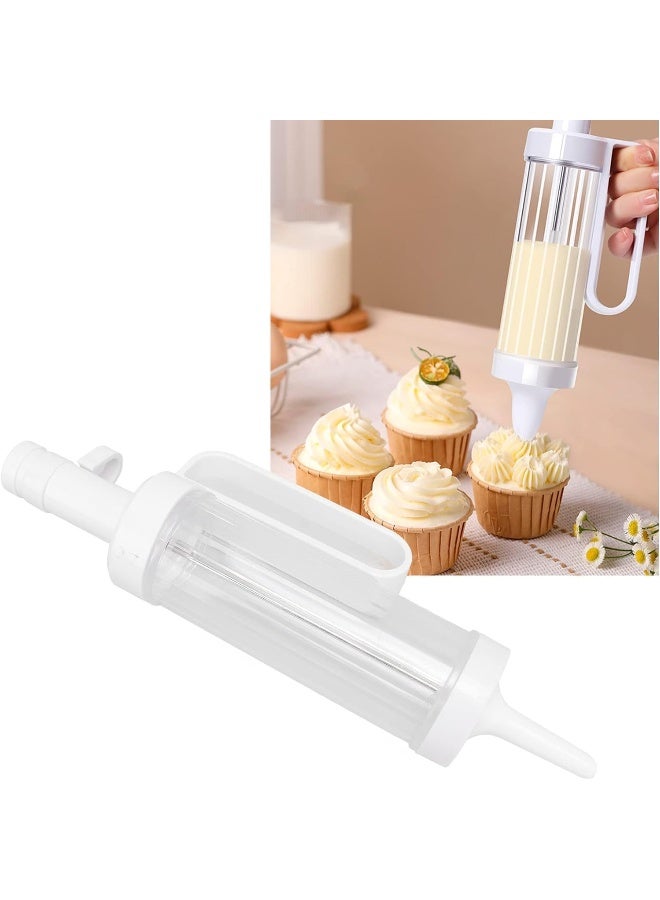 إي سي في في Cookie Press Gun Kit for DIY Biscuit Maker and Decoration with 6 Funnel Icing Tips, Cookie Maker Machine for Party Assorted  - Image 5