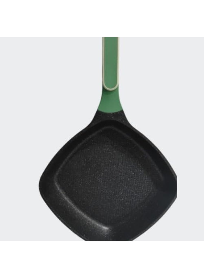 إي سي في في Nonstick Grill Pan for Stove Tops - Square Skillet 26cm All Stovetops  - Image 4