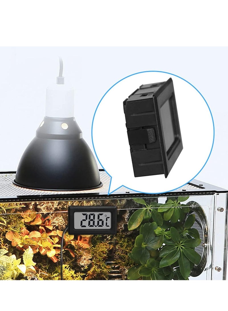 إي سي في في 3 Pcs Digital LCD Thermometer Temperature Monitor with External Probe for Fridge Freezer Refrigerator - Image 3