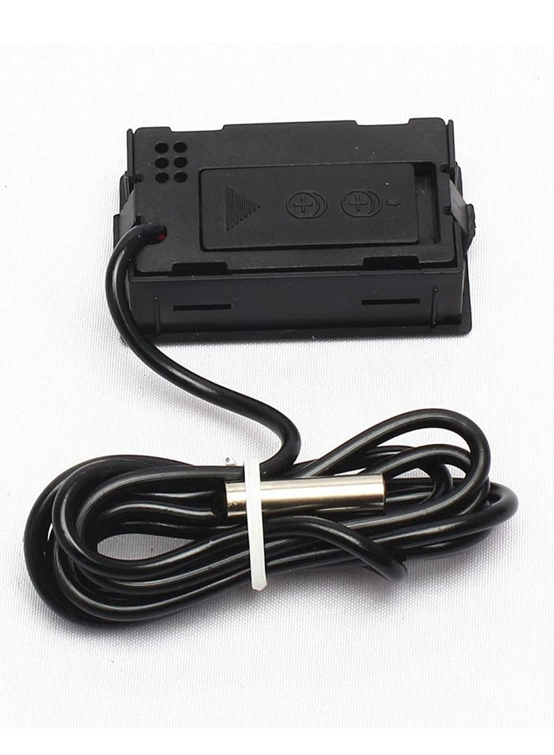 إي سي في في 3 Pcs Digital LCD Thermometer Temperature Monitor with External Probe for Fridge Freezer Refrigerator - Image 5