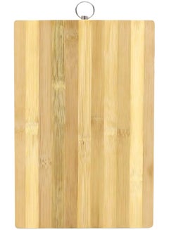 ECVV Chopping Board Bamboo Cutting Board Light Organic Kitchen Bamboo Board Chopping Board Wood Bamboo Kitchen Tools (34x24cm)
