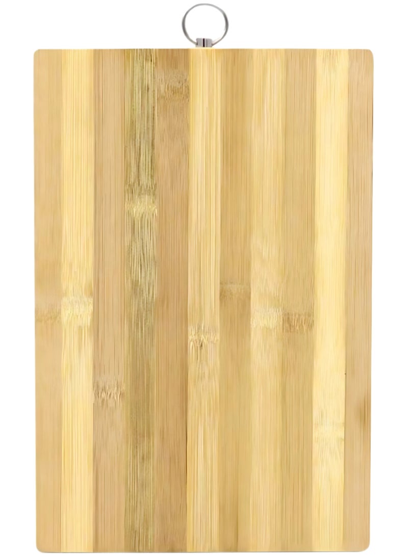 ECVV - ECVV Chopping Board Bamboo Cutting Board Light Organic Kitchen Bamboo Board Chopping Board Wood Bamboo Kitchen Tools (34x24cm) - Image 1