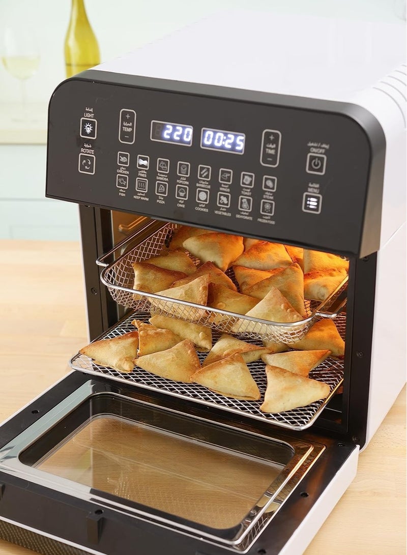 السيف Vast Fibre Air Fryer with Fully Intelligent Visual | 12 L 1500 W E04500 Black  - Image 5