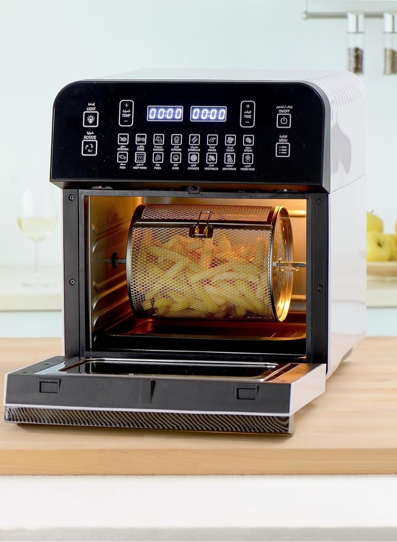 السيف Vast Fibre Air Fryer with Fully Intelligent Visual | 12 L 1500 W E04500 Black  - Image 4