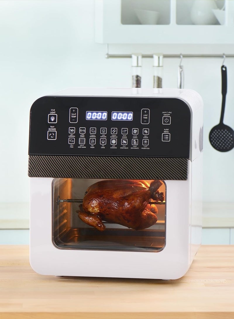 السيف Vast Fibre Air Fryer with Fully Intelligent Visual | 12 L 1500 W E04500 Black  - Image 3