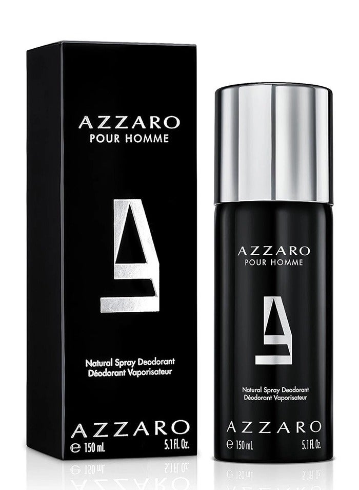 AZZARO Pour Homme Deodorant 150ml - Image 1