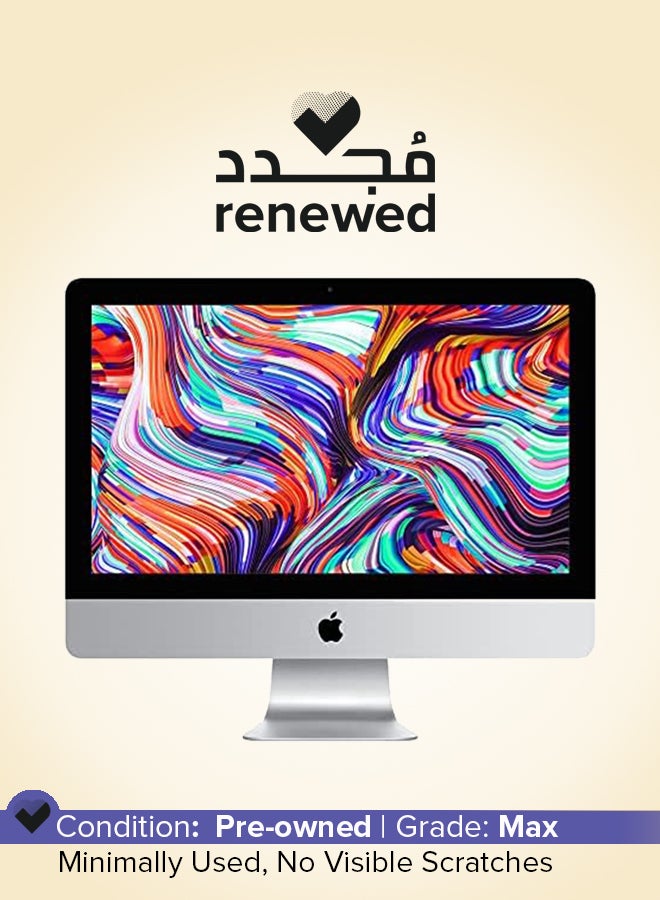 أبل Renewed - All in One iMAC With 21.5-Inch Full HD Display,Core i5/Single Core/4th Gen/8GB RAM/256SSD/Intel HD Graphics 5000 1536MB/MacOS English Silver  - Image 1