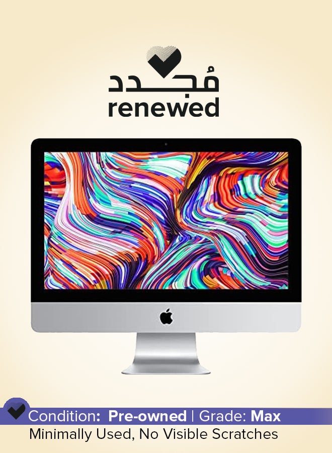 ابل  مجدد - كل في واحد 2015 آي ماك بشاشة 21.5 بوصة 4k، معالج i7/نواة واحدة/الجيل الخامس/ذاكرة 8 جيجابايت/قرص SSD سعة 256/رسومات إنتل HD/MacOS - Image 1