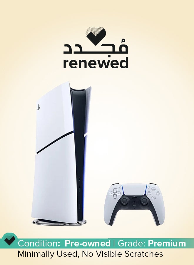 سوني Renewed - PlayStation 5 Slim Console Digital Edition With Controller  - Image 1