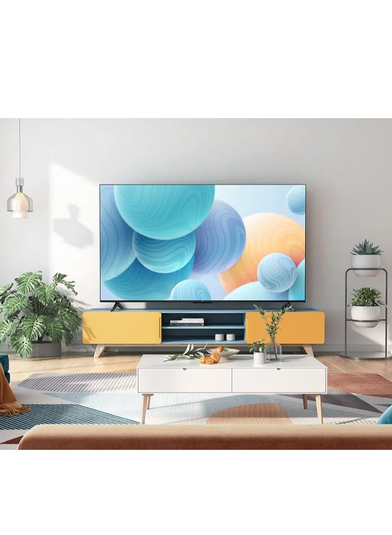 TCL - 55 Inch P655 4K UHD Smart TV with AiPQ Processor, Dolby Audio, HDR 10, Dynamic Color Enhancement, Metallic Bezel-less & Google TV 55P655 Black - Image 1