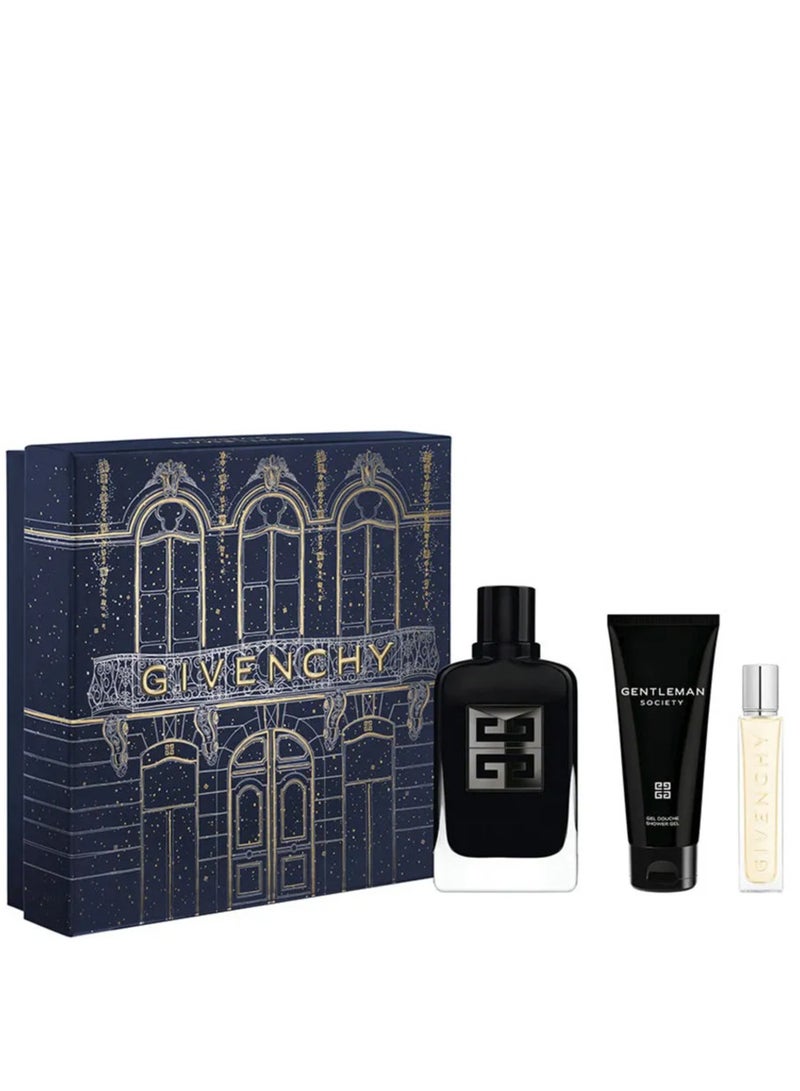 GIVENCHY Gentleman Society Extreme Eau de Parfum 100ml + Shower Gel 75ml + Travel Spray 12.5ml 100+75+12.5ml  - Image 1