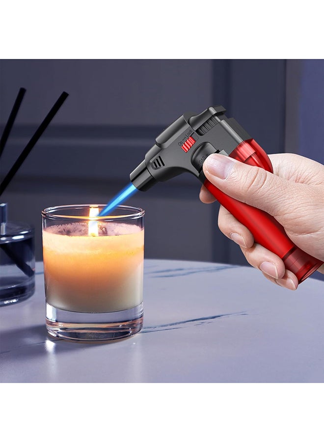 إي سي في في 3 Pack Set Kitchen Lighter Compo Pack Lighter,Bakhoor Charcoal Lighter,Lighter for BBQ, Butane Stove Lighter, Cooking Torch Lighter Butane Refillable Assorted Colour  - Image 5