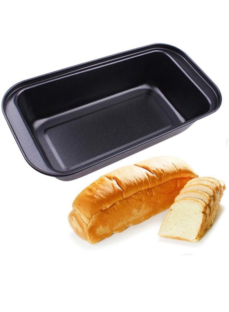 ECVV 4-Piece No-Stick Carbon Steel Toast Pan-Bread Mold Bakeware Rectangular Cake Bread Loaf Pan Baking Mold Kitchen Cupcake Tools - Image 3