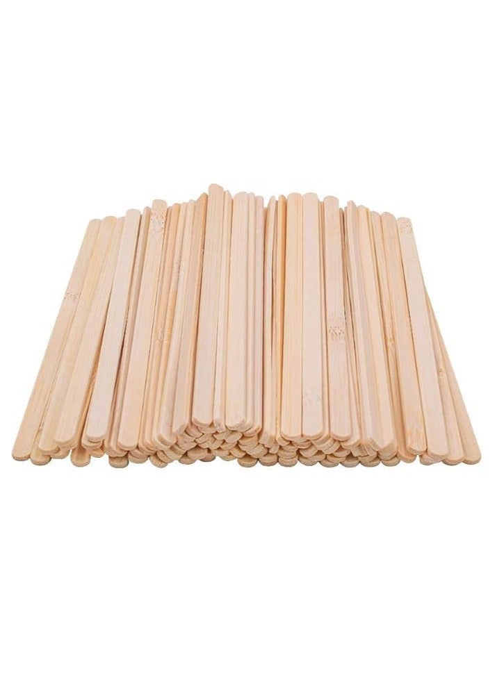 إي سي في في 5-Inch Bamboo Coffee Sticks Stirrers, 150 Count Disposable Stir Sticks for Coffee & Cocktails, Wooden Beverage Mixer with Smooth Ends, Swizzle Drink Sticks  - Image 1