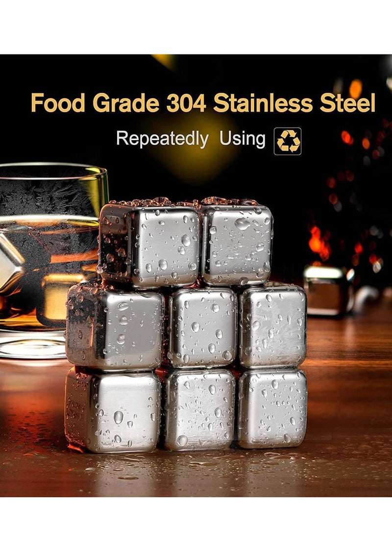 إي سي في في صينية مكعبات الثلج مع ملقط وغطاء، 8 مكعبات على شكل خلية نحل، صينية ثلج مرنة وسهلة الإخراج للفريزر، للمشروبات الباردة، الكوكتيلات والصودا - Image 3