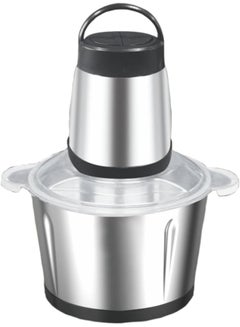 ECVV Food Chopper Meat Mincer 3L 1200W Electric Meat Grinder Blender Mincer Mixer Meat Chopper Stainless Steel Electric Chopper Automatic Food Processor Machine  - Image 1