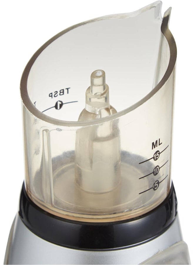ECVV Press And Measure Oil And Vinegar Dispenser - Transparent - Image 3