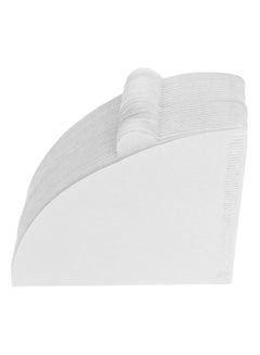 100 Count Disposable Coffee Paper Filters, V60 Coffee Filters Cone Unbleached Disposable Coffee Filters, Cone Paper Fits for Drip and Compatible with Pour Over Coffee Maker