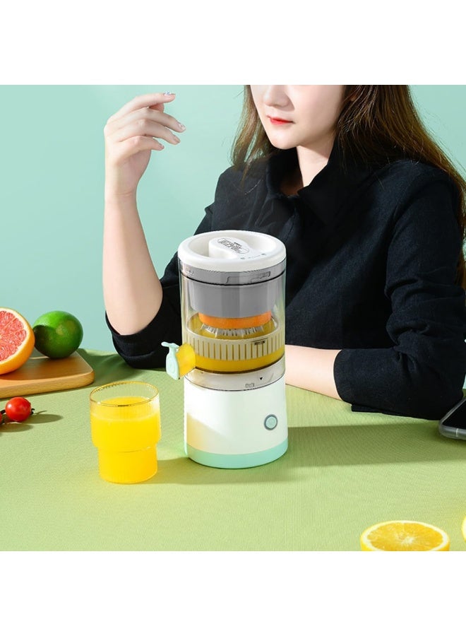 ECVV - Electric Citrus Juicer, Rechargeable Juicer Machine with USB Cable - Orange Lime Lemon Grapefruit Juicer Squeezer, Easy to Clean Portable Juicer - Image 1