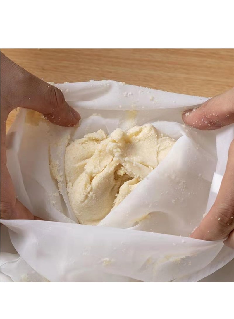 إي سي في في 3PCS Reusable Coffee Filter Bags Fine Mesh Nylon Straining Bag Food Strainer Bag for Nut Milk Green Juice Cold Brew Home Brewing 74 Micron 30x20 cm  - Image 4