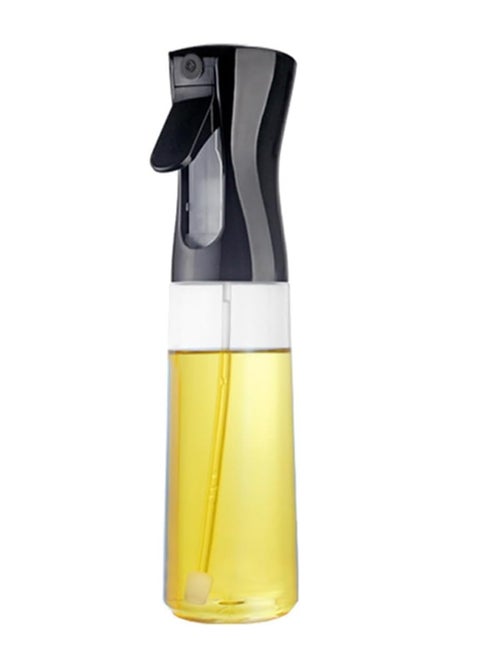 Oil Sprayer for Kitchen Cooking, Oil Dispenser Bottle Spray Mist, Olive Oil Mister Refillable, Used for Making Salad, Baking, Frying, BBQ Black & Clear