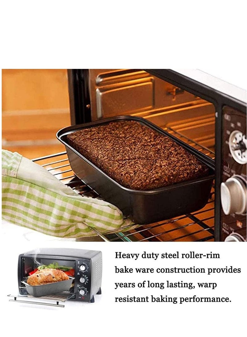 إي سي في في ECVV No-Stick Carbon Steel Toast Pan-Bread Mold Bakeware Rectangular Cake Bread Loaf Pan Baking Mold Kitchen Cupcake Tools  - Image 5