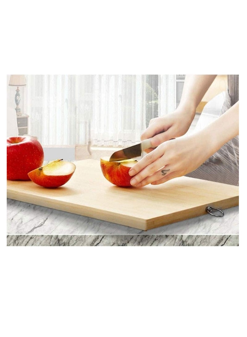 ECVV Bamboo Organic Kitchen Bamboo Wood Bamboo Kitchen Tools Chop ping Board 36x26cm Cutting Boardcm - Image 4