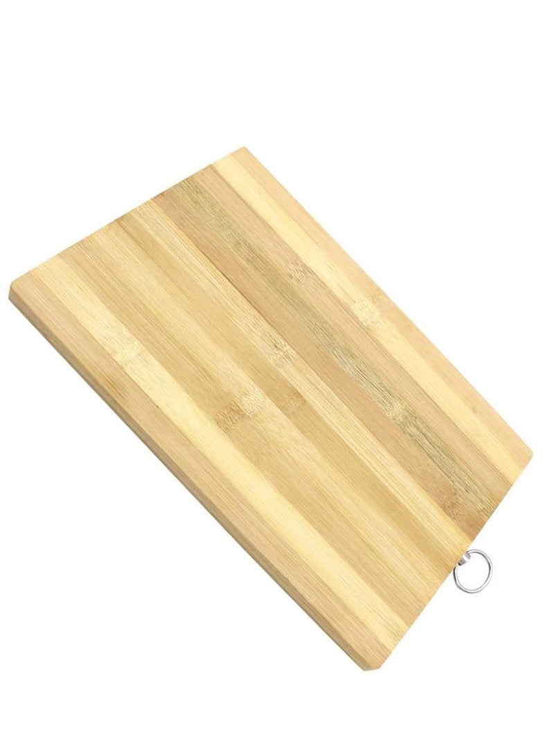 ECVV Bamboo Organic Kitchen Bamboo Wood Bamboo Kitchen Tools Chop ping Board 36x26cm Cutting Boardcm - Image 2