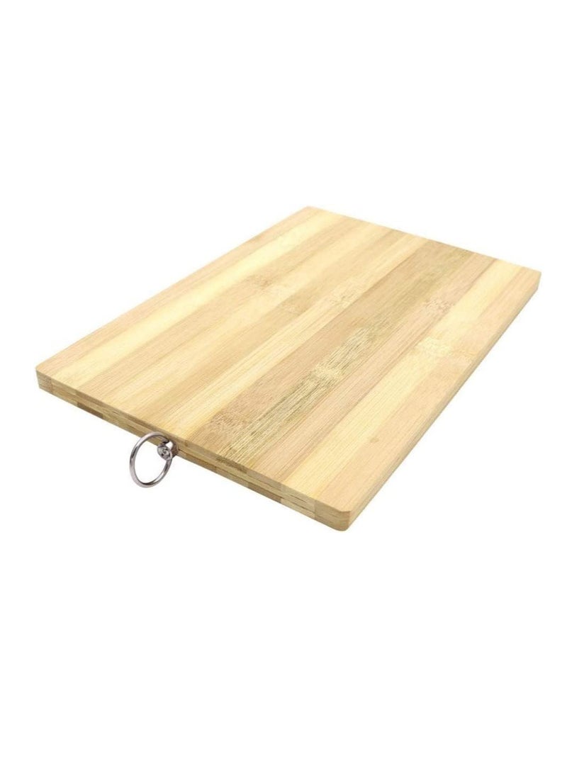 ECVV Bamboo Organic Kitchen Bamboo Wood Bamboo Kitchen Tools Chop ping Board 36x26cm Cutting Boardcm - Image 5
