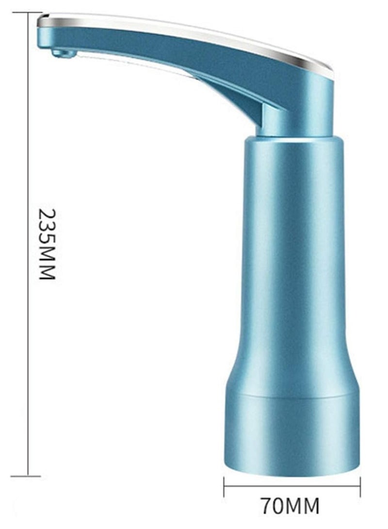 إي سي في في موزع مياه سعة 5 جالون - مضخة مياه تعمل بالشحن USB لزجاجة سعة 5 جالون تناسب عالمي - مضخة زجاجة مياه محمولة موزع مياه كهربائي لزجاجات 2 و 3 و 5 جالون - Image 2