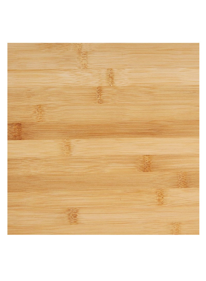 ECVV - Bamboo Cutting Board, Chopping Board Kitchen, Home and Everyday use, Natural Bamboo (36x26cm) - Image 1
