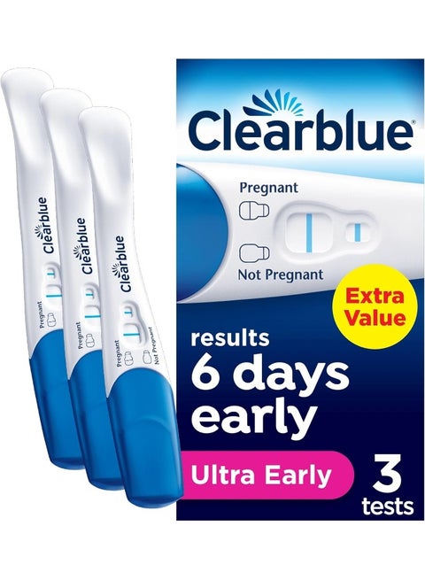 Pregnancy Tests, Early Detection Pregnancy Test, Results 6 Days Early, 99% Accurate Results, 3 Visual Tests