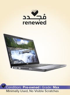 DELL Renewed - Latitude 5410 Laptop With 14-Inch FHD Display,Core i7/Dual Core/10th Gen/8GB RAM/256GB SSD/Windows 10 Pro/Intel HD Graphics English Black/silver  - Image 1