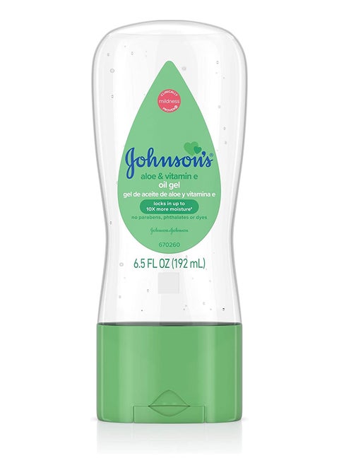 Baby Oil Gel with Aloe Vera & Vitamin E 192ml