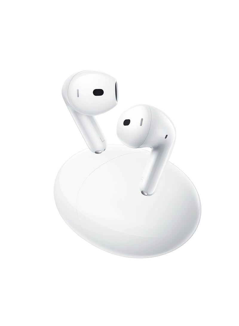 Honor Choice Earbuds S7 Intelligent Active Noice Cancelling, 36 Hour Long Battery Life, Hi-Res Audio Certified, TWS Earphones, White White  - Image 1
