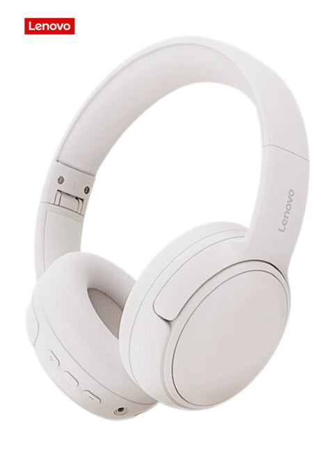EB320 Foldable Bluetooth Headphones with 40mm Drivers for Immersive Sound and Comfortable Wireless Freedom Sakura white