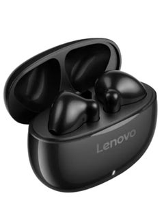 Lenovo E310 True Wireless Stereo Earbuds, Bluetooth 5.3, 13mm Drivers, AI Call Noise Reduction, 20 Hours Playtime, USB-C Charging, Lightweight - Black , with 1-Year Replacement Warranty Black  - Image 4