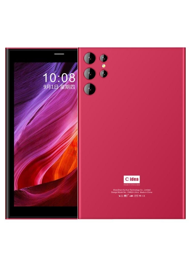 سي آيديا CM824 Ultra  8-Inch Smart Kids Tablet Single SIM 8GB RAM 512GB 5G Red- International Version  - Image 1