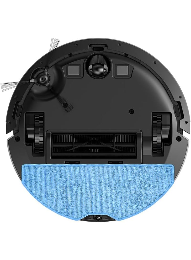 HITACHI - Robot Wet & Dry Vacuum Cleaner with WIFI Control, 2700Pa Strong Suction Power, Laser-Based LiDAR Navigation, Multi-Floor Mapping, Stair Safety, Max Runtime-Min-170,1 Year Warranty 2700 W RVX15N White - Image 1