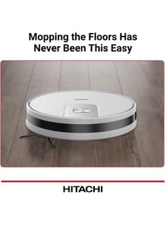 هيتاشي Robot Wet & Dry Vacuum Cleaner with WIFI Control, 2700Pa Strong Suction Power, Laser-Based LiDAR Navigation, Multi-Floor Mapping, Stair Safety, Max Runtime-Min-170,1 Year Warranty 2700 W RVX15N White  - Image 4