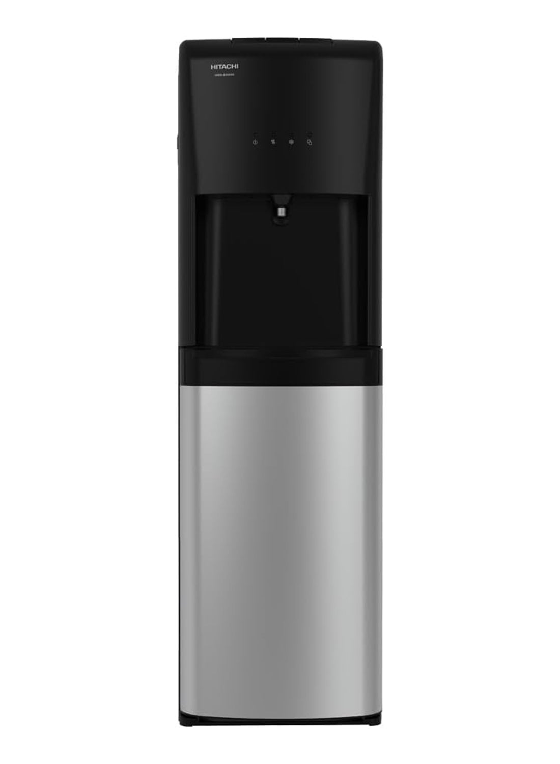 UV Sterilization Water Dispenser, Bottom Loading, High-efficiency compressor cooling, Hot&Cold, Ambient Temperature, Floor Standing Water Cooler, Child Safety lock, UV HWDB50000SV Black-Silver