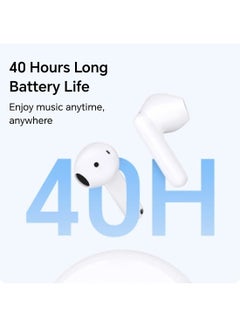 Honor Choice Earbuds X7e Semi-Open Noise Cancelling, 40 Hour Long Battery Life, Enhanced Spatial Surround Sound, TWS Earphones, White  - Image 4