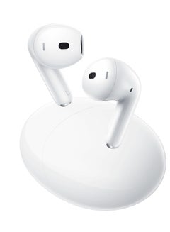 Honor Choice Earbuds S7 Intelligent Active Noise Cancelling, 36 Hour Long Battery Life, Hi-Res Audio Certified, TWS Earphones, White  - Image 1