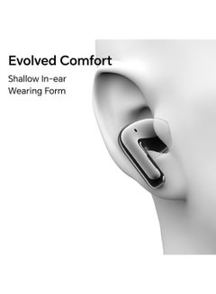 Honor Choice Earbuds S7 Intelligent Active Noise Cancelling, 36 Hour Long Battery Life, Hi-Res Audio Certified, TWS Earphones, White  - Image 4