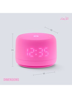 Smart Speaker With Human-Like AI Assistant | Use Your Voice To play Music, Learn, Set Up Reminders, Alarms And Updates via Bluetooth Or Wi-Fi (Speaks Arabic, English) | Size Lite Pink - pnsku/N70153498V/45/_/1740386708/7e1a9f84-f02f-4b5c-8a16-e69f6e30f815