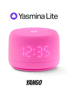 Yasmina Smart Speaker With Human-Like AI Assistant | Use Your Voice To play Music, Learn, Set Up Reminders, Alarms And Updates via Bluetooth Or Wi-Fi (Speaks Arabic, English) | Size Lite Pink  - Image 1