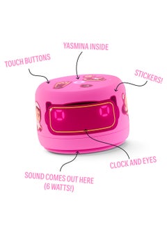 Yasmina Smart Speaker With Human-Like AI Assistant | Use Your Voice To play Music, Learn, Set Up Reminders, Alarms And Updates via Bluetooth Or Wi-Fi (Speaks Arabic, English) | Size Lite Pink  - Image 4