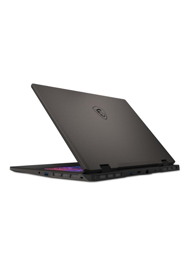إم اس أي SWORD 16 HX B14VFKG Gaming Laptop With 16-Inch Display, Core i7 14650HX Processor/16GB RAM/1TB SSD/8GB Nvidia Geforce RTX 4060 Graphics/Windows 11 Home English/Arabic Cosmos Gray  - Image 5