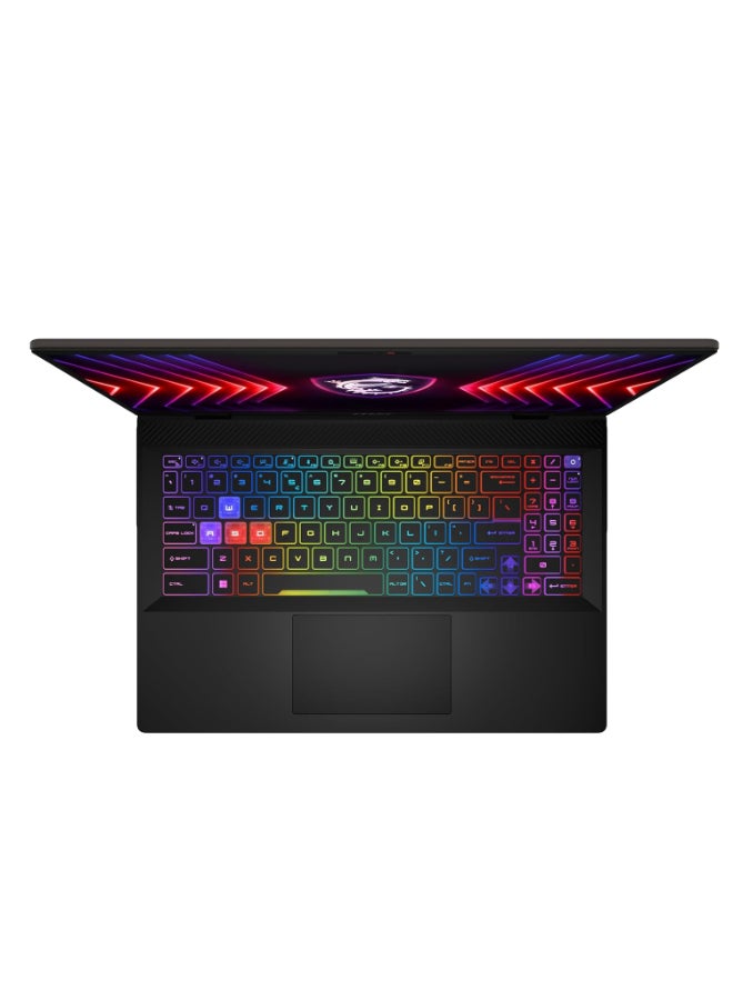 إم اس أي SWORD 16 HX B14VFKG Gaming Laptop With 16-Inch Display, Core i7 14650HX Processor/16GB RAM/1TB SSD/8GB Nvidia Geforce RTX 4060 Graphics/Windows 11 Home English/Arabic Cosmos Gray  - Image 3